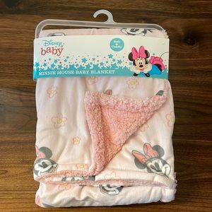 Disney Baby Minnie Mouse Baby Blanket NWT